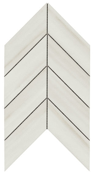 American Olean Ideology 2" X 5" Chevron Polished Lasa Beige