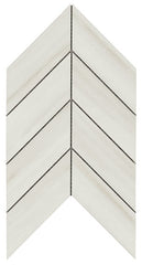 American Olean Ideology 2" X 5" Chevron Polished Lasa Beige