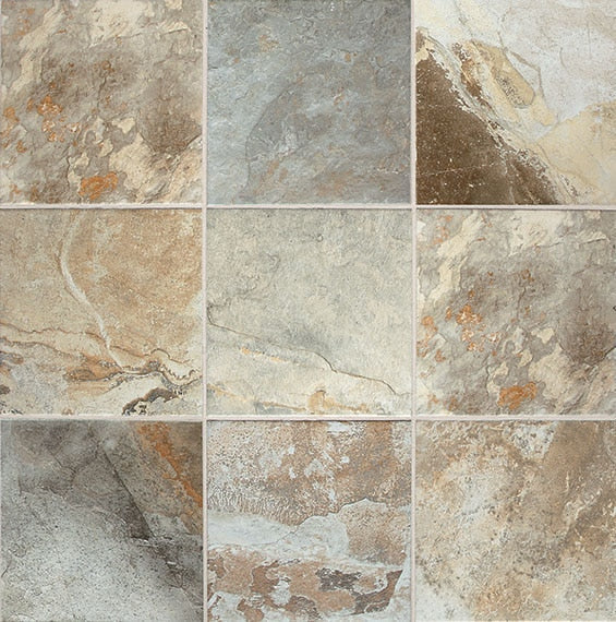 American Olean Kendal Slate 18" X 18" Easdale Neutral