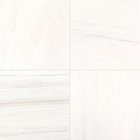 American Olean Marble & Onyx 12" X 12" Contempo White