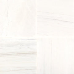 American Olean Marble & Onyx 12" X 12" Contempo White