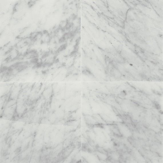 American Olean Marble & Onyx 18" X 18" Carrara White