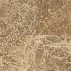 American Olean Marble & Onyx 18" X 18" Emperador Light