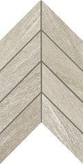 American Olean Montesano 2" X 5" Mosaics Chevron Greige