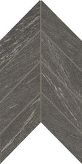 American Olean Montesano 2" X 5" Mosaics Chevron Charcoal