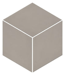 American Olean Neoconcrete 11.5" X 11.5" 3D Cube Mosaic Light Gray