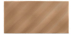 American Olean Refined Metals 4.25" X 8.5" Linear Wave Gloss Bronze