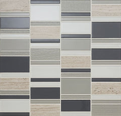 Chesapeake Marina Random Mosaic Tranquility