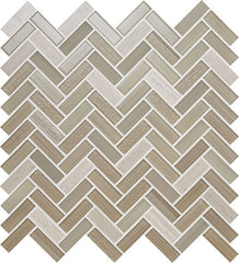 Chesapeake Marina 0.62" X 2" Herringbone Mosaic Accord
