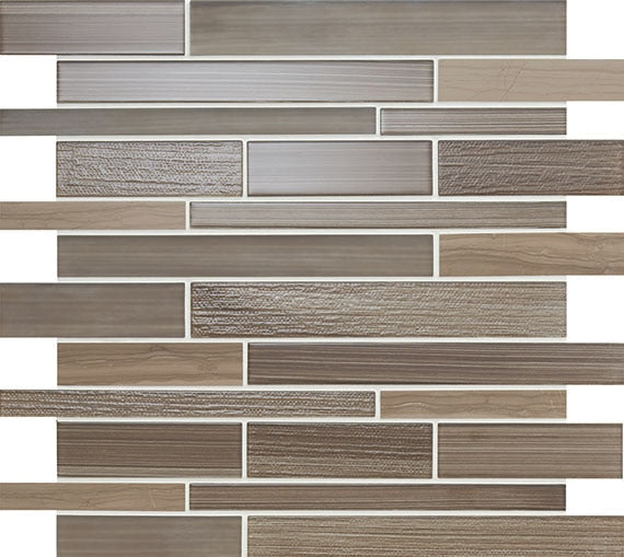 Chesapeake Marina Interlock Random Mosaic Solitude