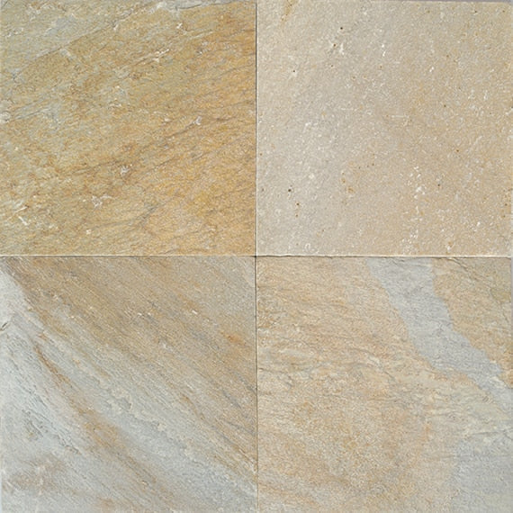 American Olean Slate 12" X 12" Golden Sun