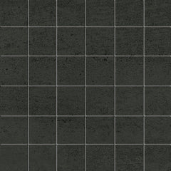 American Olean Theoretical 12" X 24" Mosaic - Pressed Abstract Black