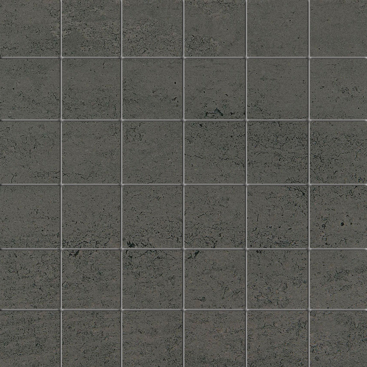 American Olean Theoretical 12" X 24" Mosaic - Pressed Imaginative Gray