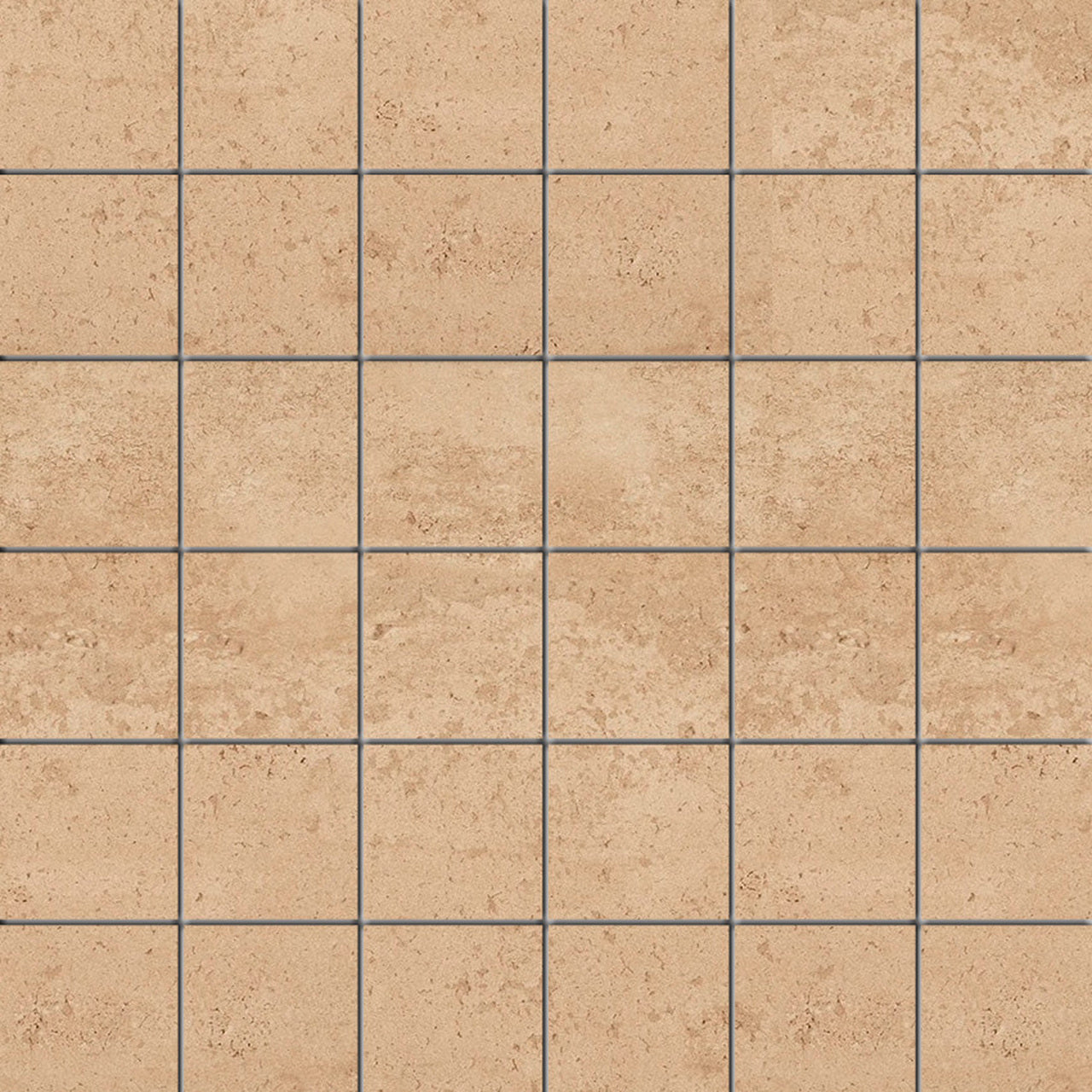 American Olean Theoretical 12" X 24" Mosaic - Pressed True Beige