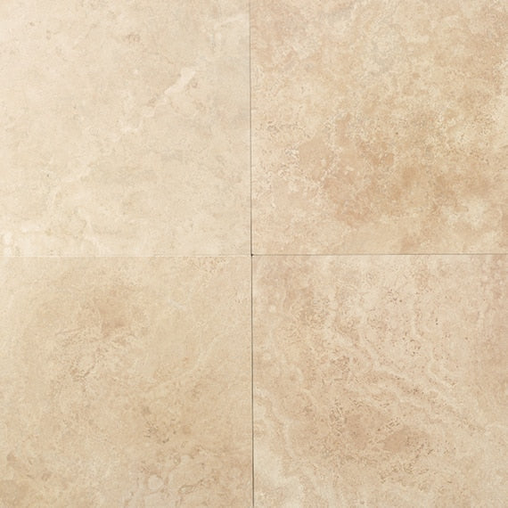 American Olean Travertine 12" X 24" Mediterranean Ivory