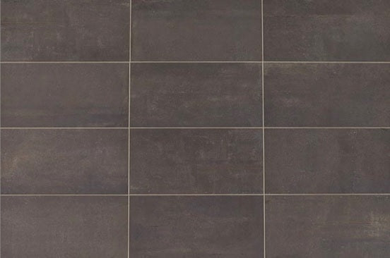 American Olean Union 24" X 48" Black Nickel