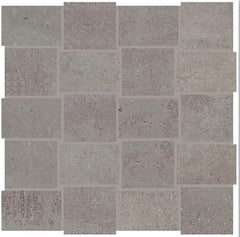 American Olean Union 12" X 12" Mosaic Industrial Gray