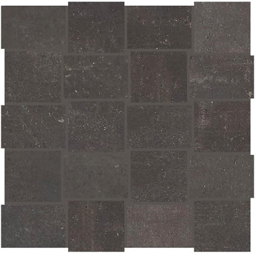 American Olean Union 12" X 12" Mosaic Black Nickel