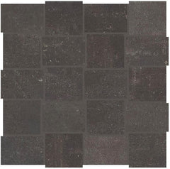 American Olean Union 12" X 12" Mosaic Black Nickel
