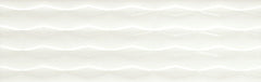 American Olean Visual Impressions 8" X 24" Linear Diamond Wall Tile White