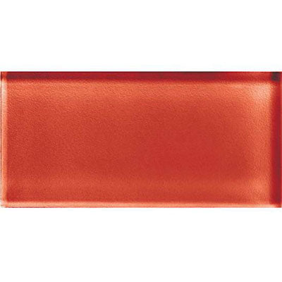 American Olean Color Appeal 3" X 6" Glass Mosaics Auburn