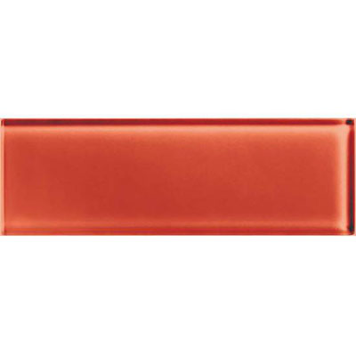 American Olean Color Appeal 4" X 12" Glass Mosaics Auburn