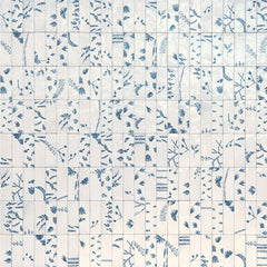Marazzi Rice 2" X 6" Bianco Deco Leaf