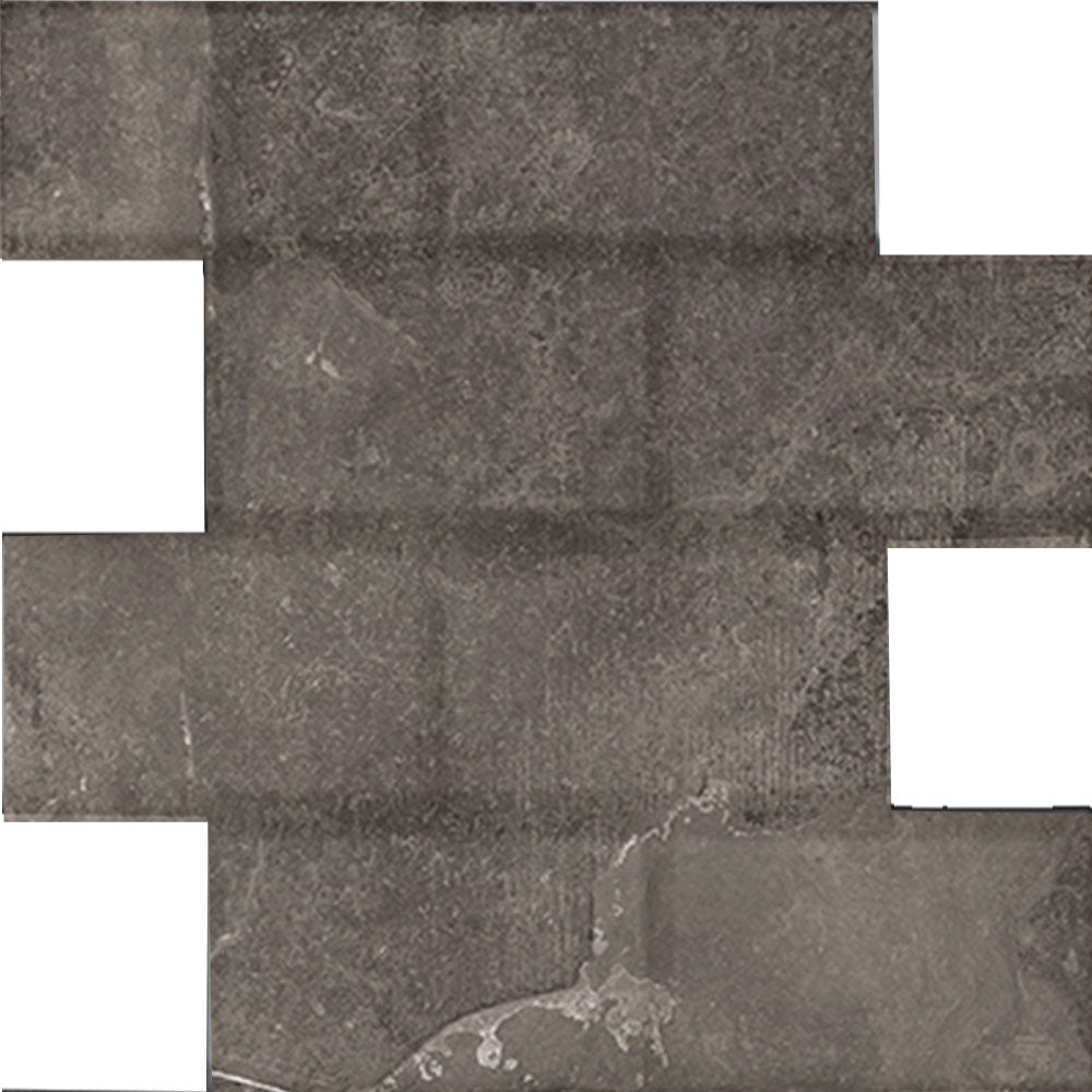 Chesapeake Mountain Top 3" x 6" Brick Muretto Black