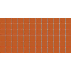 American Olean Color Story 12" X 24" Dot mounted Mosaic Blaze