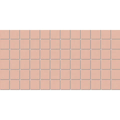 American Olean Color Story 12" X 24" Dot mounted Mosaic Blush