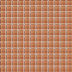 American Olean Color Appeal 11.75" X 11.75" Glass Mosaics Brandied Melon