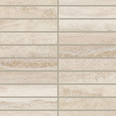 Daltile Calligo 1'' x 6'' Stacked Mosaic 12'' x 10'' Matte Nimbus