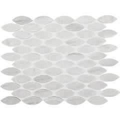American Olean Ascend Stone 1" X 2.38" Mosaics Leaf Candid Heather