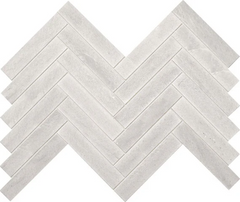 Marazzi Haven Point 1" X 6" Chevron, Straight Edge Candid Heather
