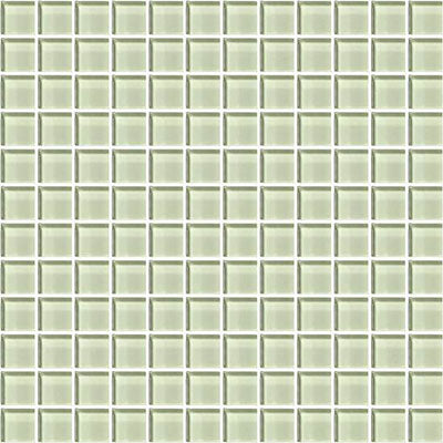American Olean Color Appeal 11.75" X 11.75" Glass Mosaics Celedon