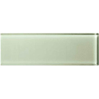 American Olean Color Appeal 4" X 12" Glass Mosaics Celedon