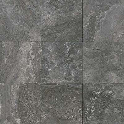 American Olean Laurel Heights 18" X 18" Charcoal Crest