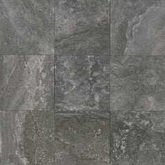 American Olean Laurel Heights 18" X 18" Charcoal Crest