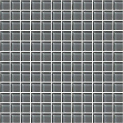 American Olean Color Appeal 11.75" X 11.75" Glass Mosaics Charcoal Gray