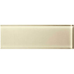 American Olean Color Appeal 4" X 12" Glass Mosaics Cloud Cream