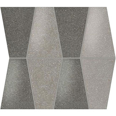 American Olean Neospeck 12" X 12" Mosaic Trapezoid Cool Universal