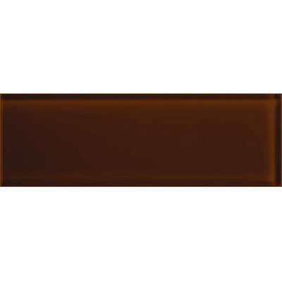 American Olean Color Appeal 4" X 12" Glass Mosaics Copper Brown