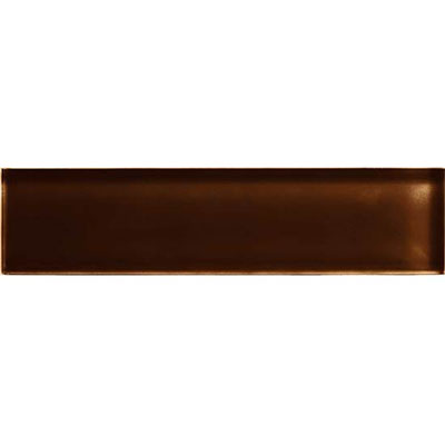 American Olean Color Appeal 2" X 8" Glass Mosaics Copper Brown