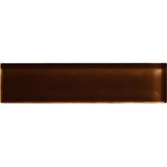 American Olean Color Appeal 2" X 8" Glass Mosaics Copper Brown