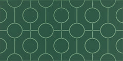 Daltile Luminique 12" x 24" Circle Glossy Juniper