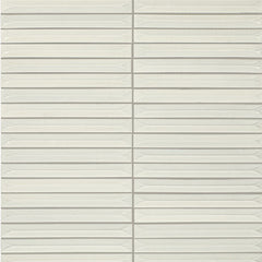 Daltile Artefino Vintage 0.5" x 6" Pyramid Mosaic 12" x 11" Pearl