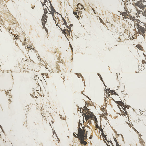 Daltile Panoramic Duet 48" x 48" Matte Calacatta Aries