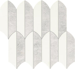 Daltile Eclessia Marble 13" x 14" Feather  Cristallo Blend