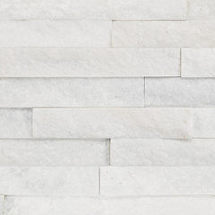 Daltile Stacked Stone 6'' x 24'' Stacked Natural Cleft Sanya White