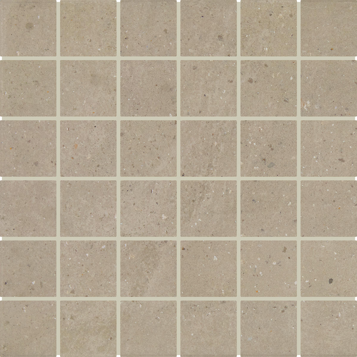 Daltile Exposition 2" x 2" Straight Joint Mosaic 12" x 12" Matte Gesso